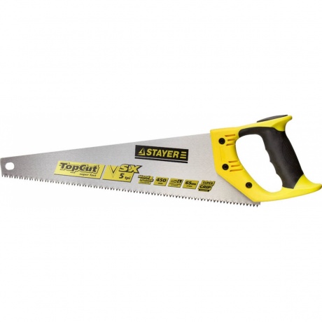 Ножовка по дереву STAYER Cobra 5, 450 мм, Professional (1506-45)
Ножовка по дереву STAYER Cobra 5, 450 мм, Professional (1506-45)