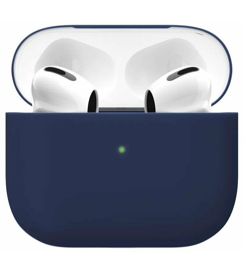 Чехол силиконовый vlp Soft Touch, тонкий силикон, для AirPods (3rd generation), темно-синий
Чехол силиконовый vlp Soft Touch, тонкий силикон, для AirPods (3rd generation), темно-синий