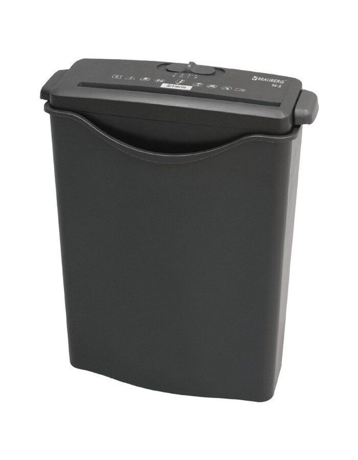 Уничтожитель (шредер) BRAUBERG S6-S, 1 чел, 1 ур.секр., полоски 8мм, 6 лист, 7,5 л, карты, 531087
Уничтожитель (шредер) BRAUBERG S6-S, 1 чел, 1 ур.секр., полоски 8мм, 6 лист, 7,5 л, карты, 531087