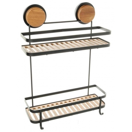 Полка Fixsen прямая двухэтажная черная-дерево Magic (FX-950B-2)
Полка Fixsen прямая двухэтажная черная-дерево Magic (FX-950B-2)