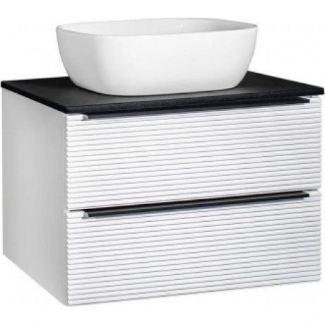 Тумба RUNO Орлеан 70 белый матовый чёрный подвесная под накладной умывальник (00-00002022)
Тумба RUNO Орлеан 70 белый матовый чёрный подвесная под накладной умывальник (00-00002022)