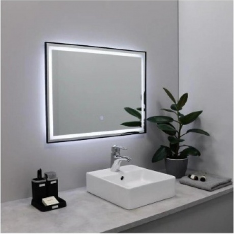 Зеркало FIXSEN с подсветкой LED прямоугольное 80х60 см черное (FX-2080B)
Зеркало FIXSEN с подсветкой LED прямоугольное 80х60 см черное (FX-2080B)