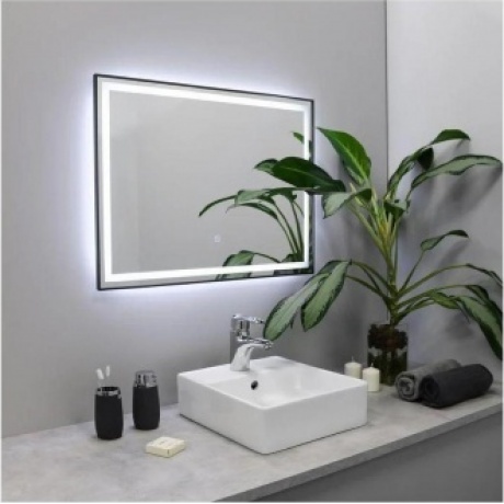 Зеркало FIXSEN с подсветкой LED прямоугольное 100х80 см графит (FX-2100F)
Зеркало FIXSEN с подсветкой LED прямоугольное 100х80 см графит (FX-2100F)