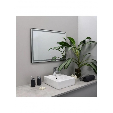 Зеркало FIXSEN с подсветкой LED прямоугольное 120х80 см графит (FX-2120F)
Зеркало FIXSEN с подсветкой LED прямоугольное 120х80 см графит (FX-2120F)