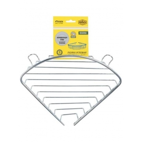 Полка угловая одноэтажная Fixsen Hotel хром, FX-31051-1
Полка угловая одноэтажная Fixsen Hotel хром, FX-31051-1