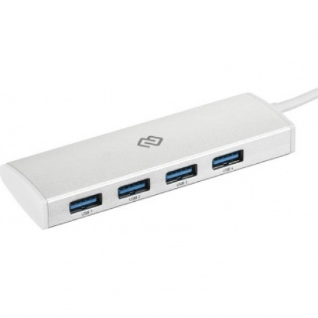 Хаб-разветвитель USB-C Digma HUB-4U3.0-UC-S 4порт. серебристый
Хаб-разветвитель USB-C Digma HUB-4U3.0-UC-S 4порт. серебристый