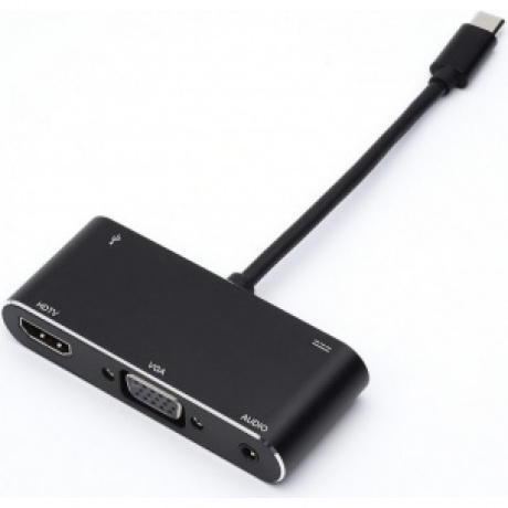Адаптер Atcom Type-C - HDMI+VGA+USB 10cm AT2810
Адаптер Atcom Type-C - HDMI+VGA+USB 10cm AT2810