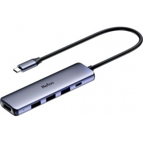 USB Концентратор Netac USB Hub WF13, 5in1 (NT08WF13-30GR)
USB Концентратор Netac USB Hub WF13, 5in1 (NT08WF13-30GR)