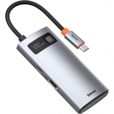 USB-хаб Baseus Metal Gleam Gray (CAHUB-CY0G)
USB-хаб Baseus Metal Gleam Gray (CAHUB-CY0G)
