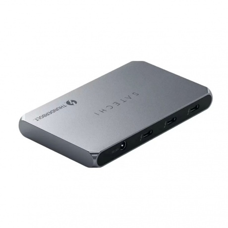 Хаб Satechi Thunderbolt 4 Slim Hub. Цвет: серый космос
Хаб Satechi Thunderbolt 4 Slim Hub. Цвет: серый космос