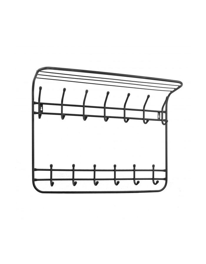 Вешалка настенная "Комфорт" 2-х ярусная, ИСТОК, 795*585*220 мм, 7/6 кр. черный, ВНК762
Вешалка настенная "Комфорт" 2-х ярусная, ИСТОК, 795*585*220 мм, 7/6 кр. черный, ВНК762