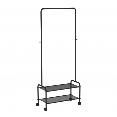 Вешалка гардеробная Валенсия 22М 2 полки, на колёсах, черный, ВГВ22М Ч
Вешалка гардеробная Валенсия 22М 2 полки, на колёсах, черный, ВГВ22М Ч