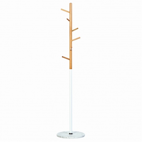 Вешалка-стойка BRABIX CR-1906 на мраморном диске, металл белый / дерево бук, 6 крючков, 606440
Вешалка-стойка BRABIX CR-1906 на мраморном диске, металл белый / дерево бук, 6 крючков, 606440