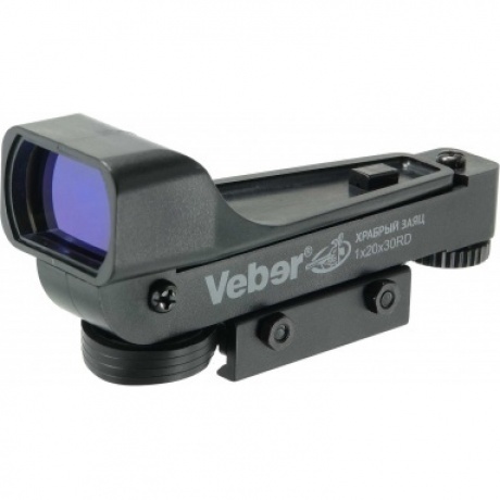 Прицел коллиматорный Veber Храбрый Заяц 1x20x30 RD Weaver
Прицел коллиматорный Veber Храбрый Заяц 1x20x30 RD Weaver