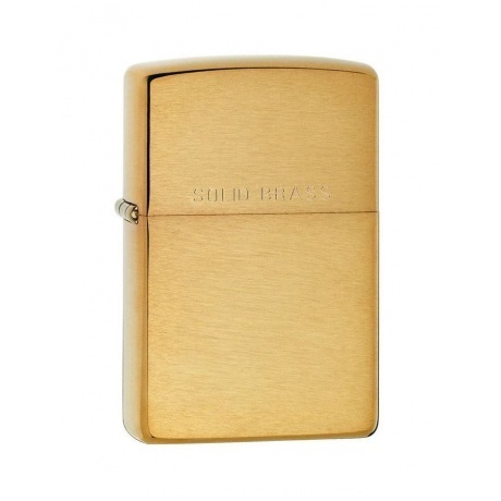 Зажигалка Zippo с покрытием Brushed Brass (204)
Зажигалка Zippo с покрытием Brushed Brass (204)