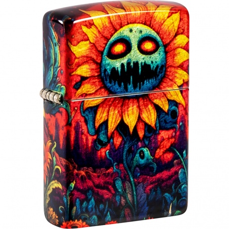 Зажигалка Zippo Spooky Sunflower с покрытием 540 Tumbled Brass разноцветная
Зажигалка Zippo Spooky Sunflower с покрытием 540 Tumbled Brass разноцветная
