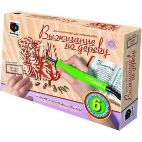 Прибор для выжигания с доской "Любимая кошка"367059
Прибор для выжигания с доской "Любимая кошка"367059