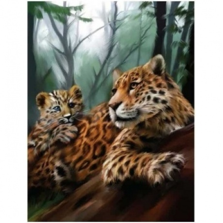 Алмазная вышивка Школа талантов 30x40 см "Леопарды" арт.5371223
Алмазная вышивка Школа талантов 30x40 см "Леопарды" арт.5371223