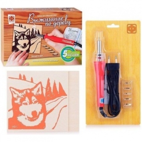 371001 Набор для выжигания Белый клык
371001 Набор для выжигания Белый клык