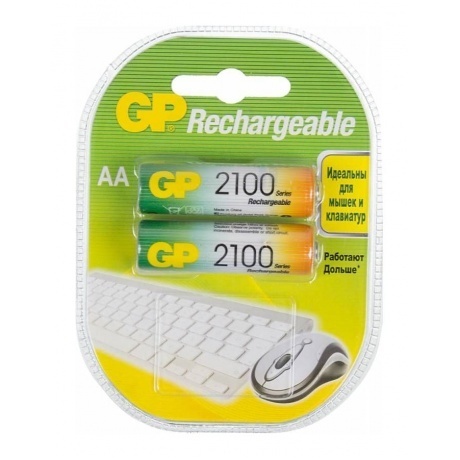 Аккумулятор GP 210AAHC AA NiMH 2100mAh (2шт)
Аккумулятор GP 210AAHC AA NiMH 2100mAh (2шт)