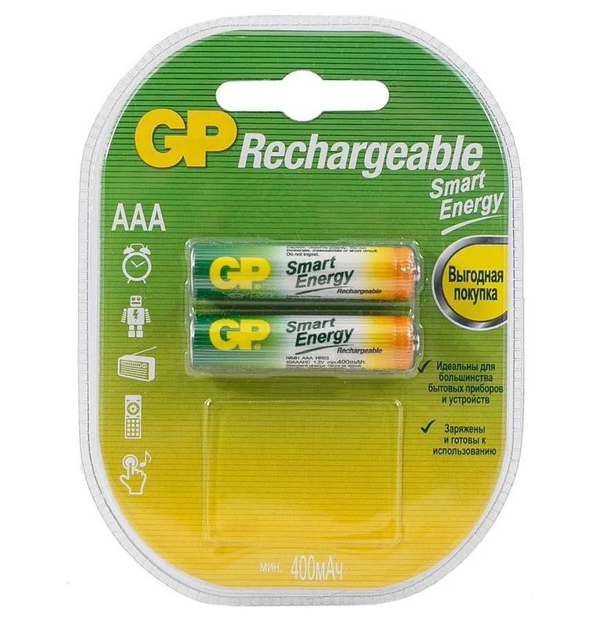 Аккумулятор GP Smart Energy 40AAAHCSV AAA NiMH 400mAh (2шт)
Аккумулятор GP Smart Energy 40AAAHCSV AAA NiMH 400mAh (2шт)