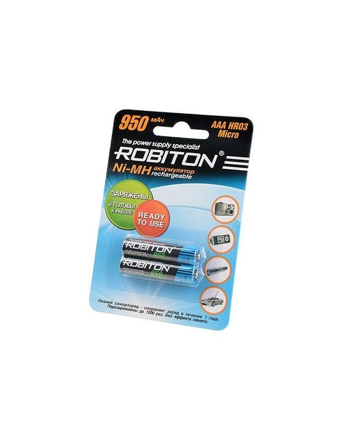 Аккумулятор ROBITON RTU950MHAAA-2 BL2 (1шт.)
Аккумулятор ROBITON RTU950MHAAA-2 BL2 (1шт.)