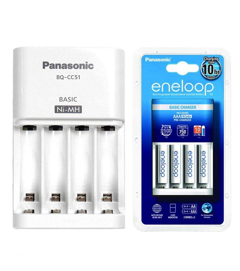 Зарядное устройство Panasonic Basic Charger + 4AAA 750 mAh
Зарядное устройство Panasonic Basic Charger + 4AAA 750 mAh