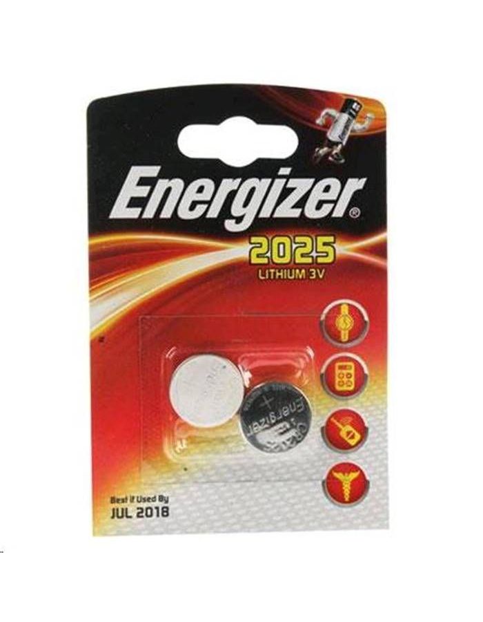 Батарейка Energizer CR2025 блистер 2шт.
Батарейка Energizer CR2025 блистер 2шт.