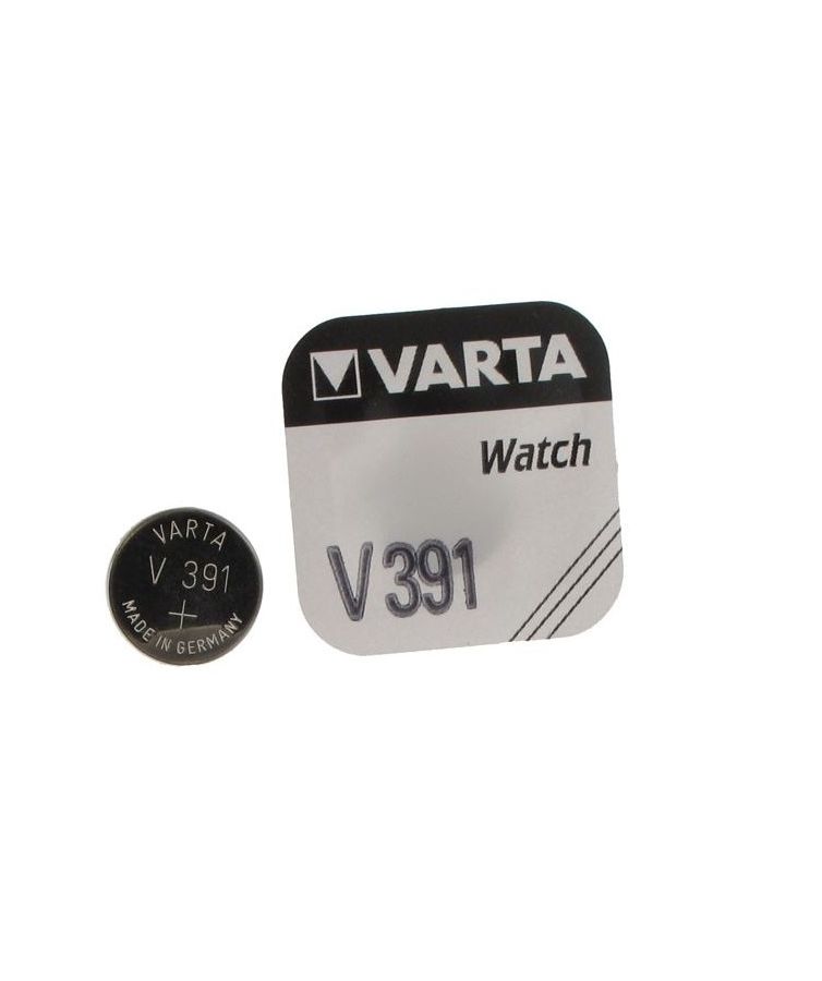 Батарейка Varta V391 (LR1120/ SR1120/ AG8), 1шт.
Батарейка Varta V391 (LR1120/ SR1120/ AG8), 1шт.