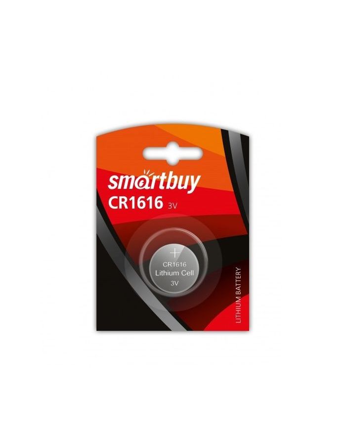 Батарейка Smartbuy CR1616 (1шт.) 
Батарейка Smartbuy CR1616 (1шт.)