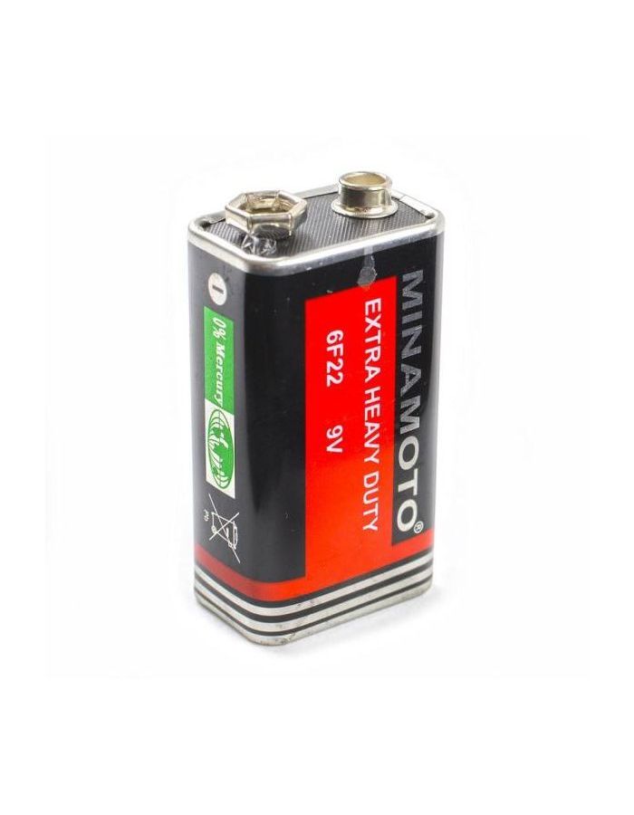 Батарейка Minamoto 6F22 9V SW1
Батарейка Minamoto 6F22 9V SW1