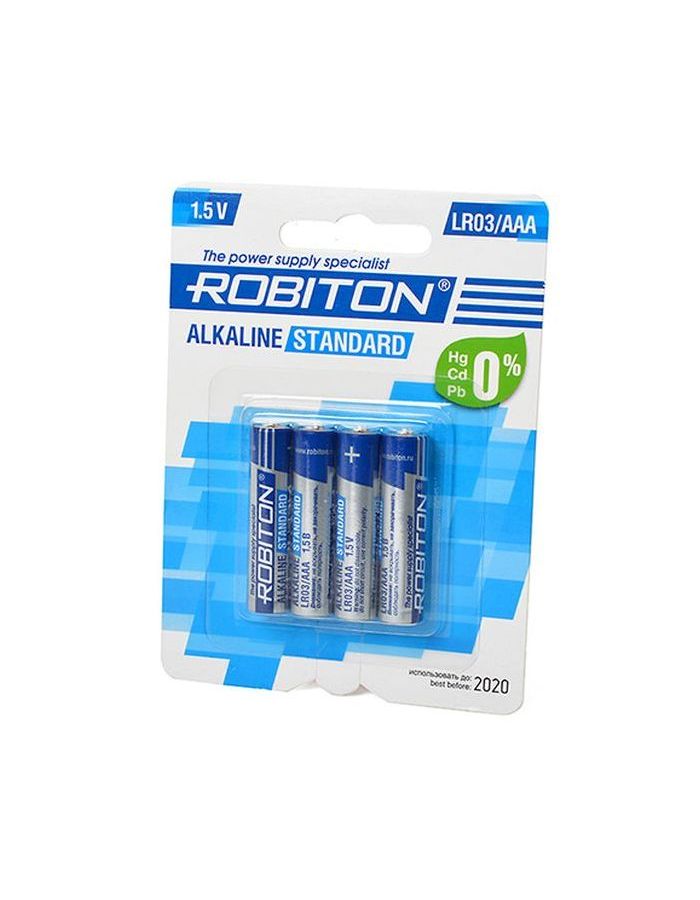 Батарейка ROBITON STANDARD LR03 BL4 (1шт.)
Батарейка ROBITON STANDARD LR03 BL4 (1шт.)