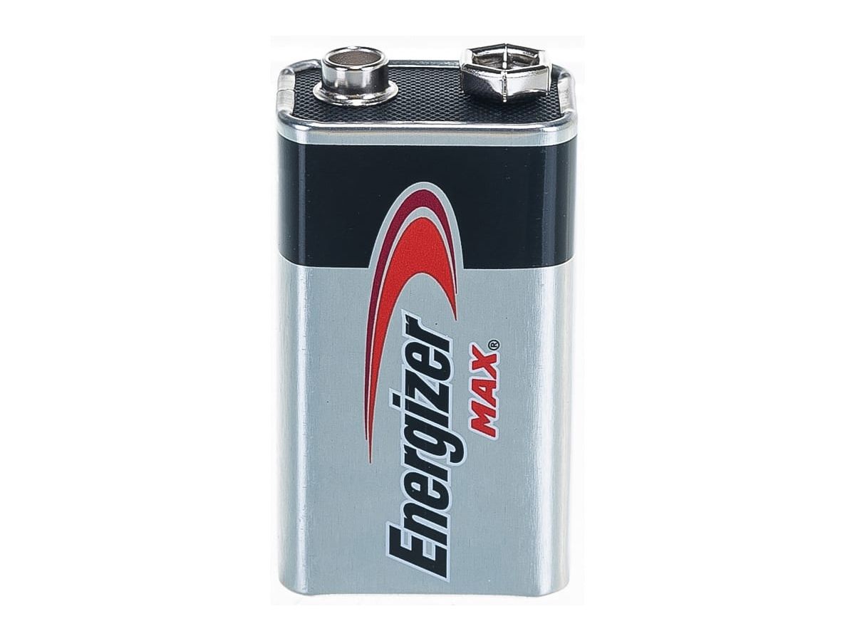 Батарейка щелочная ENERGIZER MAX 6LR61 (E 522) 9В бл/1
Батарейка щелочная ENERGIZER MAX 6LR61 (E 522) 9В бл/1