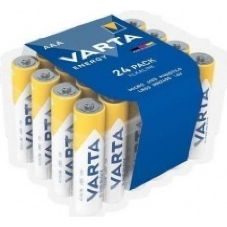 Батарейка Varta ENERGY LR03 AAA BOX24 1.5V (24 шт.) (04103229224)
Батарейка Varta ENERGY LR03 AAA BOX24 1.5V (24 шт.) (04103229224)