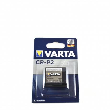 Батарейка Varta CR-P2 BL1 6V (1 шт.) (06204301401)
Батарейка Varta CR-P2 BL1 6V (1 шт.) (06204301401)