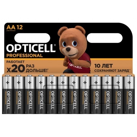 Батарейка Opticell PROFESSIONAL AA 12 PCS (5052005)
Батарейка Opticell PROFESSIONAL AA 12 PCS (5052005)