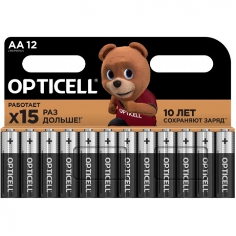 Батарейка Opticell BASIC AA 12 PCS (5051010)
Батарейка Opticell BASIC AA 12 PCS (5051010)
