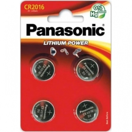 Батарейки литиевые Panasonic Lithium Power CR-2016EL/4B в блистере 4шт
Батарейки литиевые Panasonic Lithium Power CR-2016EL/4B в блистере 4шт