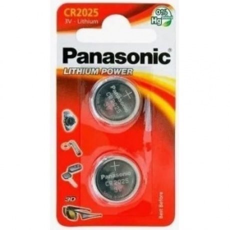 Батарейки литиевые Panasonic Lithium Power CR-2025EL/2B в блистере 2шт
Батарейки литиевые Panasonic Lithium Power CR-2025EL/2B в блистере 2шт