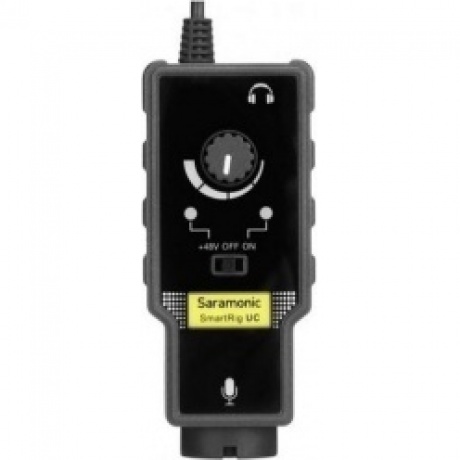 Адаптер Saramonic SmartRig UC для микрофона (вход XLR) на USB-C
Адаптер Saramonic SmartRig UC для микрофона (вход XLR) на USB-C