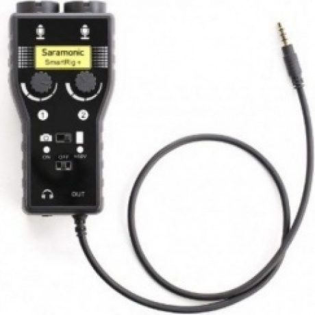Адаптер для микрофона Saramonic SmartRig+ (3,5 мм)
Адаптер для микрофона Saramonic SmartRig+ (3,5 мм)