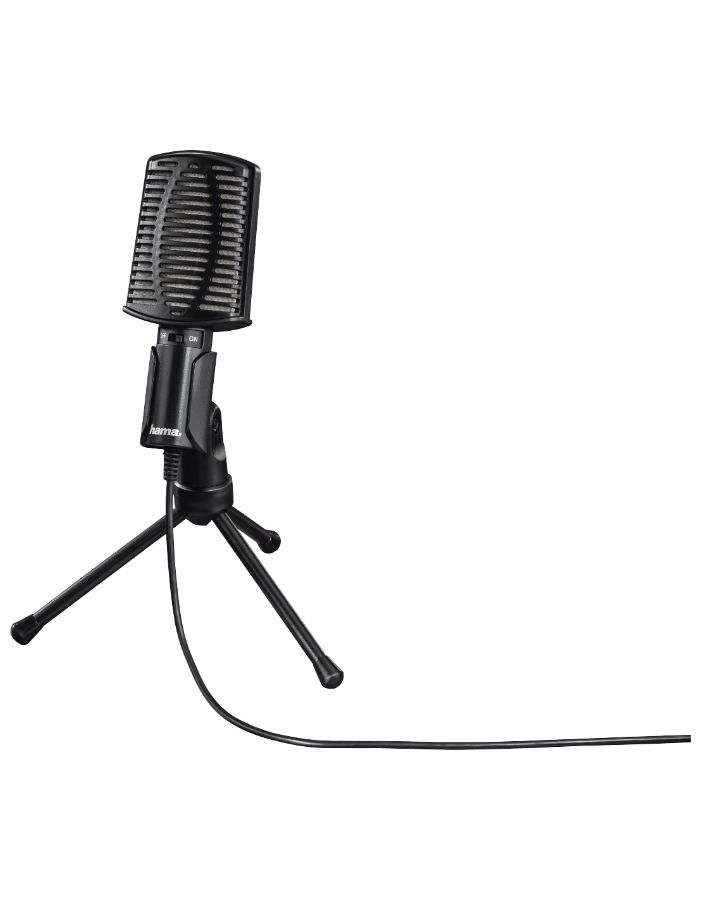 Микрофон Hama 00139906 черный
Микрофон Hama 00139906 черный