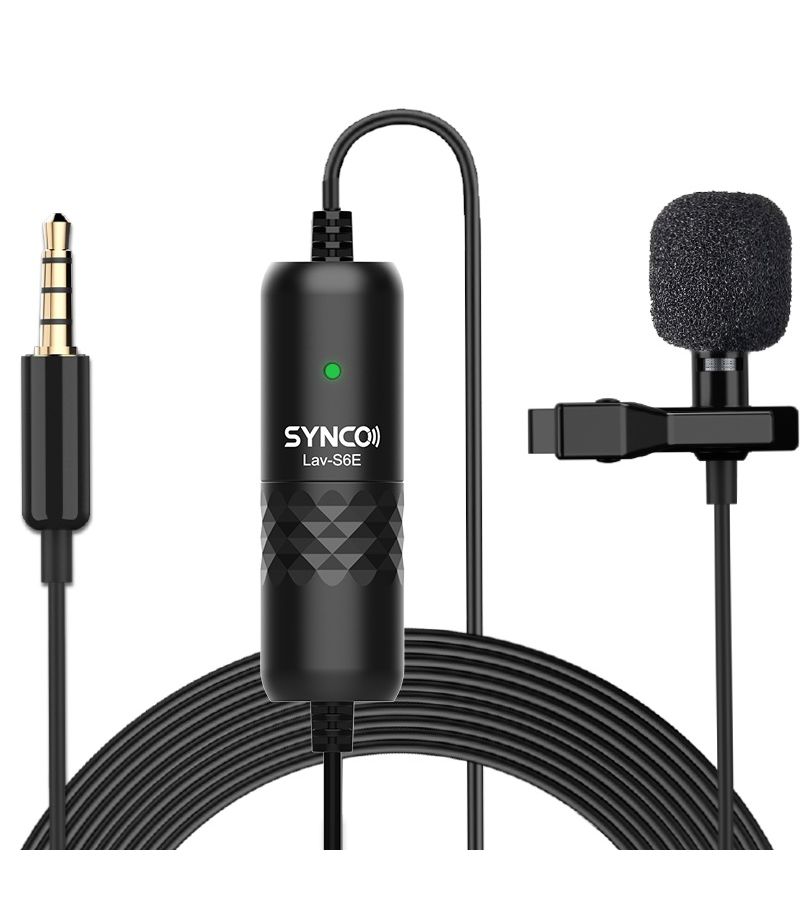 Петличный микрофон Synco Lav-S6E
Петличный микрофон Synco Lav-S6E
