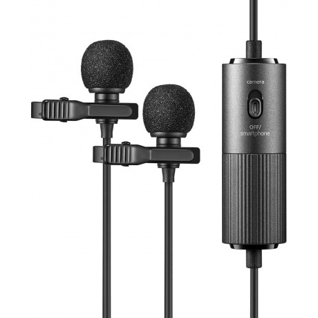 Микрофон петличный Godox LMD-40C двойной
Микрофон петличный Godox LMD-40C двойной