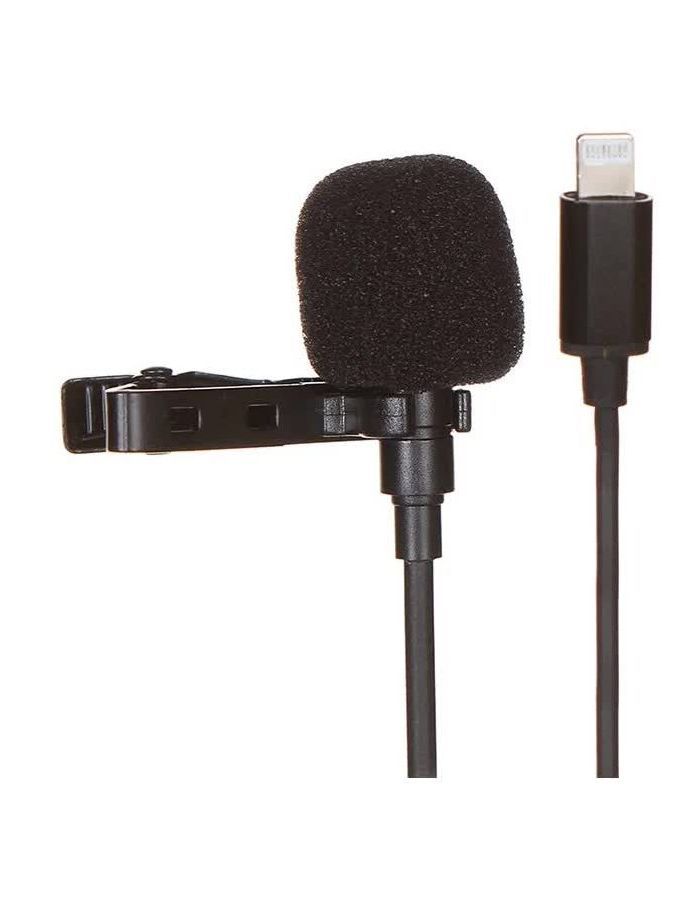 Микрофон петличный mObility MMI-2, с разъемом Lightning, черный
Микрофон петличный mObility MMI-2, с разъемом Lightning, черный