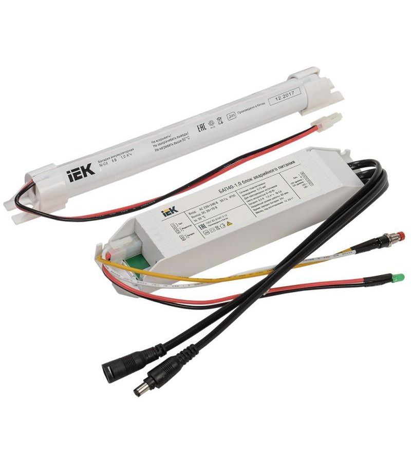 Блок аварийного питания БАП40-1.0 для LED ИЭК LLVPOD-EPK-40-1H
Блок аварийного питания БАП40-1.0 для LED ИЭК LLVPOD-EPK-40-1H