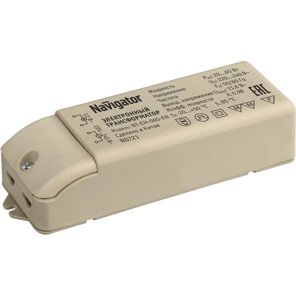 Трансформатор 94 432 NT-EH-060-EN Navigator 94432
Трансформатор 94 432 NT-EH-060-EN Navigator 94432