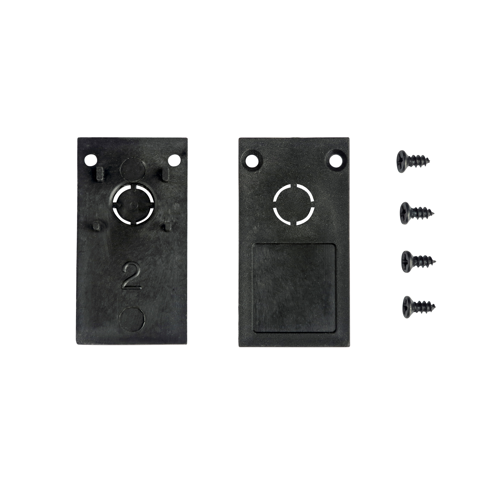 Комплект из Vitaluce VT0313-01 2х черных торцевых заглушек для трекового накладного профиля
Комплект из Vitaluce VT0313-01 2х черных торцевых заглушек для трекового накладного профиля