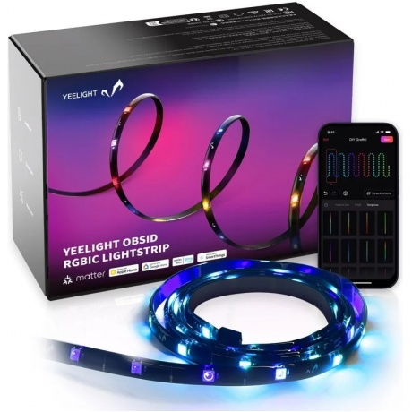 Yeelight Lightstrip Pro GEN 2 (2m)/ Умная светодиодная лента
Yeelight Lightstrip Pro GEN 2 (2m)/ Умная светодиодная лента