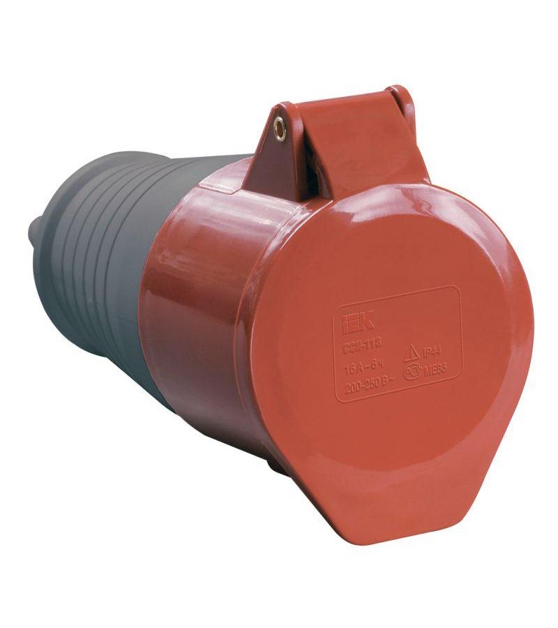 Розетка кабельная 16А 380В 3P+PE+N ССИ-215 IP44 ИЭК PSR22-016-5
Розетка кабельная 16А 380В 3P+PE+N ССИ-215 IP44 ИЭК PSR22-016-5